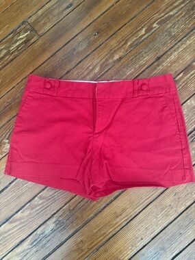 Banana Republic Red Chino Shorts Sz 12